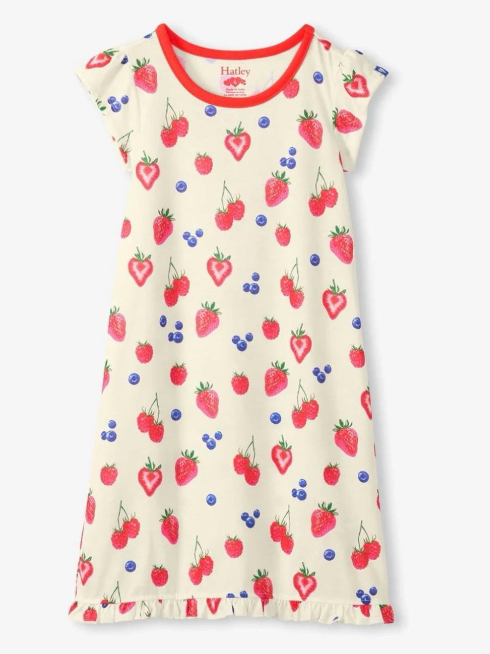 Hatley Strawberry & Blueberry Kids Nightgown & Set (2-1) offer